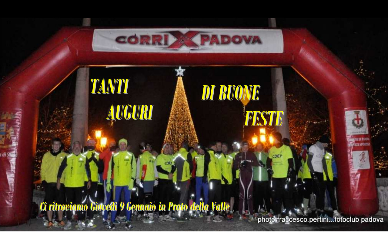 Auguri da Corri per Padova