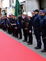 festa polizia sindaco
